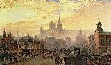 West Prints - From Pentonville Road Looking West by John OConnor