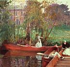John Singer Sargent A Boating Party
