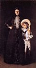 John Singer Sargent Mrs. Edward L. Davis And Her Son Livingston painting