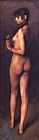 John Singer Sargent Nude Egyptian Girl painting