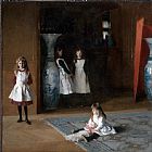 John Singer Sargent The Daughters of Edward Darley Boit painting