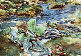 John Singer Sargent Turkish Woman by a Stream