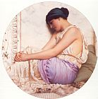 John William Godward A Grecian Girl