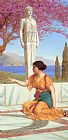 John William Godward Ancient Pastimes