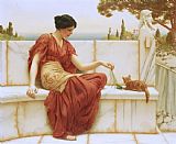 John William Godward The Favorite