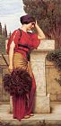 John William Godward The Thinker