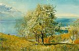 John William Inchbold An Alpine Lake painting