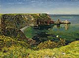 John William Inchbold Anstey's Cove Devon painting