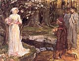 John William Waterhouse Dante And Beatrice