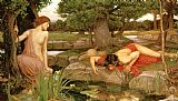 John William Waterhouse Echo And Narcissus