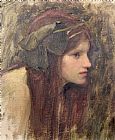 John William Waterhouse A Study for a Naiad