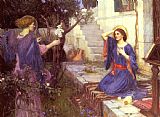John William Waterhouse The Annunciation