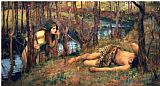 Nymphs Prints - The Naiad 1893 Hylas with a Nymph by John William Waterhouse