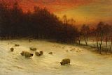 Joseph Farquharson When The West with Evening Glows