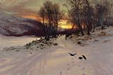 Joseph Farquharson When the West with Evening Glows