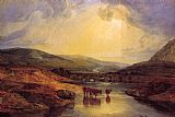Joseph Mallord William Turner Abergavenny Bridge, Monmountshire, Clearing Up After a Showery Day