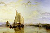 Joseph Mallord William Turner Dort or Dordrecht - The Dort Packet-Boat from Rotterdam Becalmed