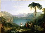 Joseph Mallord William Turner Lake Avernus - Aeneas and the Cumaean Sibyl