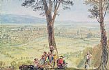 Joseph Mallord William Turner Rome from Monte Mario painting