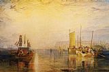 Joseph Mallord William Turner Sunrise. Whiting Fishing at Margate painting