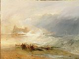 Joseph Mallord William Turner Wreckers - Coast of Northumberland painting