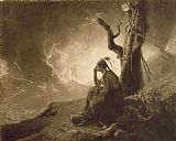 Joseph Wright of Derby The Indian Widow painting