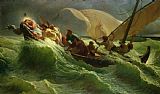Christ Asleep in his Boat by Jules Joseph Meynier