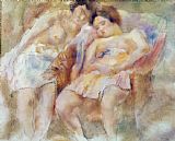 Jules Pascin The Two Sleepers