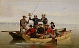 Junius Brutus Stearns A Fishing Party Off Long Island