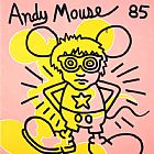 Keith Haring Andy Mouse 1985