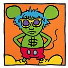 Keith Haring Andy Mouse II 1985