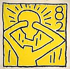 Keith Haring Foto Sotheby's, 1982
