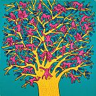 Keith Haring The Tree of Monkeys, 1984