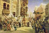 Konstantin Egorovich Makovsky The handing over of the Sacred Carpet in Cairo
