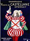 Leonetto Cappiello Champagne Vicomte De Castellane Epernay