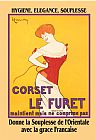Leonetto Cappiello Corset Le Furet