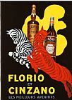 Leonetto Cappiello Florio Et Cinzano Apertifs