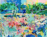Leroy Neiman Bethesda Fountain Central Park