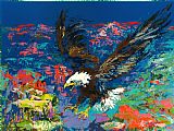 Leroy Neiman American Bald Eagle