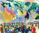 Aspen Prints - Aspen Mountain Rendezvous by Leroy Neiman