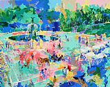 Leroy Neiman Bethesda Fountain Central Park