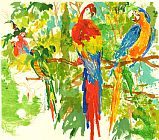Leroy Neiman Birds of Paradise