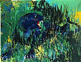 Leroy Neiman Black Panther