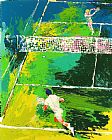 Leroy Neiman Blood Tennis