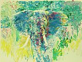 Leroy Neiman Bull Elephant