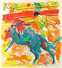 Leroy Neiman Bull Fight