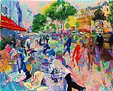 Leroy Neiman Cafe Fouquet's