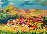 Leroy Neiman Delacroix's Tiger