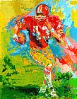 Leroy Neiman End Around (larry Brown)