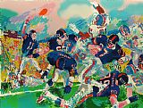 Leroy Neiman Giants Broncos Classic